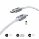 CABLE OPTIMUS 60W USB-C/USB-C 2 M BLANCO SUBBLIM